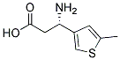 (S)-3-AMINO-3-(5-METHYLTHIOPHEN-3-YL)PROPANOIC ACID Struktur