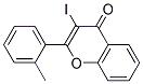 3-IODO-2-O-TOLYL-CHROMEN-4-ONE Struktur