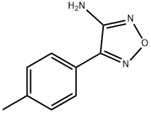 4-(4-METHYLPHENYL)-1,2,5-OXADIAZOL-3-AMINE Struktur