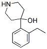 4-(2-ETHYL-PHENYL)-PIPERIDIN-4-OL Struktur