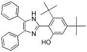 3,5-DI-T-BUTYL-2-(4,5-DIPHENYLIMIDAZOL-2-YL)PHENOL Struktur