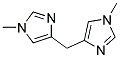 BIS-(1-METHYLIMIDAZOL-4-YL)-METHANE Struktur