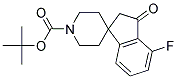 TERT-BUTYL 4-FLUORO-3-OXO-2,3-DIHYDROSPIRO[INDENE-1,4'-PIPERIDINE]-1'-CARBOXYLATE Struktur