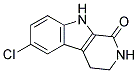 6-CHLORO-2,3,4,9-TETRAHYDRO-1H-BETA-CARBOLIN-1-ONE Struktur