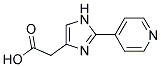 (2-PYRIDIN-4-YL-1H-IMIDAZOL-4-YL)-ACETIC ACID Struktur