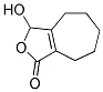 3-HYDROXY-3,4,5,6,7,8-HEXAHYDRO-CYCLOHEPTA[C]FURAN-1-ONE Struktur