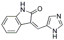 (Z,E)-3-(IMIDAZOL-4-YLMETHYLENE)INDOLIN-2-ONE Struktur