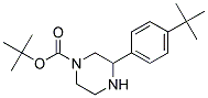 3-(4-TERT-BUTYL-PHENYL)-PIPERAZINE-1-CARBOXYLIC ACID TERT-BUTYL ESTER Struktur