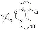 (R)-2-(2-CHLORO-PHENYL)-PIPERAZINE-1-CARBOXYLIC ACID TERT-BUTYL ESTER Struktur