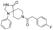 8-[(4-FLUOROPHENYL)ACETYL]-1-PHENYL-1,3,8-TRIAZASPIRO[4.5]DECAN-4-ONE|