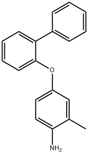 4-([1,1'-BIPHENYL]-2-YLOXY)-2-METHYLPHENYLAMINE Struktur