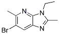 6-BROMO-3-ETHYL-2,5-DIMETHYL-3H-IMIDAZO[4,5-B]PYRIDINE Struktur