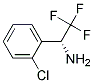 (R)-1-(2-CHLORO-PHENYL)-2,2,2-TRIFLUORO-ETHYLAMINE Struktur