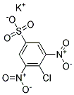 3,5-DINITRO-4-CHLORO-BENZENESULFONIC ACID POTASSIUM-SALT Struktur