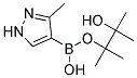 3-METHYLPYRAZOLE-4-BORONIC ACID, PINACOL ESTER Struktur