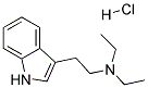 N,N-DIETHYLTRYPTAMINE HYDROCHLORIDE Struktur