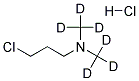 3-CHLORO-N,N-DIMETHYL-D6-PROPYLAMINE HCL Struktur