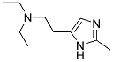 DIETHYL-[2-(2-METHYL-IMIDAZOL-4-YL)-ETHYL]-AMINE Struktur