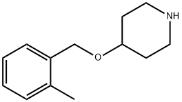 4-[(2-METHYLBENZYL)OXY]PIPERIDINE Struktur