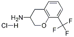 8-TRIFLUOROMETHYL-CHROMAN-3-YLAMINE HYDROCHLORIDE Struktur