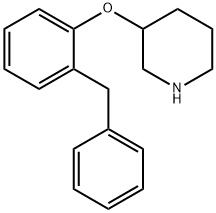 3-(2-BENZYLPHENOXY)PIPERIDINE Struktur