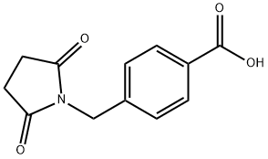 4-[(2,5-DIOXOPYRROLIDIN-1-YL)METHYL]BENZOIC ACID Struktur