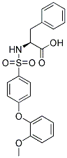 N-([4-(2-METHOXYPHENOXY)PHENYL]SULFONYL)PHENYLALANINE Struktur