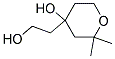 4-(2-HYDROXY-ETHYL)-2,2-DIMETHYL-TETRAHYDRO-PYRAN-4-OL Struktur