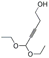 5,5-DIETHOXY-PENT-3-YN-1-OL Struktur