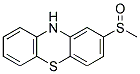 2-METHYLSULFINYLPHENOTHIAZINE Struktur