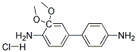 3,3-DIMETHOXYBENZIDINE HYDROCHLORIDE Struktur