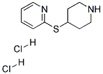 2-(PIPERIDIN-4-YLSULPHANYL)PYRIDINE DIHYDROCHLORIDE Struktur