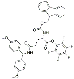 BOC-GLN(MBH)-OH Struktur