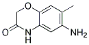 6-AMINO-7-METHYL-2H-1,4-BENZOXAZIN-3(4H)-ONE Struktur