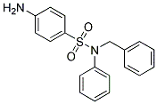 4-AMINO-N-BENZYL-N-PHENYLBENZENESULFONAMIDE Struktur