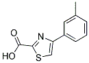 4-(3-METHYLPHENYL)-1,3-THIAZOLE-2-CARBOXYLIC ACID Struktur