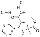 5-(METHOXYCARBONYL)-5-METHYL-2-(3-PYRIDINYL)-3-PYRROLIDINECARBOXYLIC ACID DIHYDROCHLORIDE price.