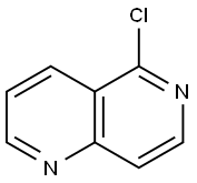 5-CHLORO-1,6-NAPHTHYRIDINE Struktur