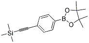 4-(4,4,5,5-TETRAMETHYL-[1,3,2]DIOXABOROLAN-2-YL)-PHENYLETHYNYL-TRIMETHYLSILANE Struktur
