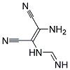 (Z)-N-(2-AMINO-1,2-DICYANOVINYL)FORMAMIDINE Struktur