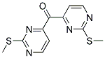 BIS-(2-METHYLSULFANYL-PYRIMIDIN-4-YL)-METHANONE Struktur