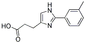 3-(2-M-TOLYL-1H-IMIDAZOL-4-YL)-PROPIONIC ACID Struktur