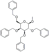 METHYL-2,3,4,6-TETRA-O-BENZYL-BETA-D-GALACTOPYRANOSIDE Struktur