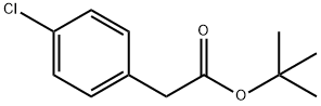 (4-CHLOROPHENYL)ACETIC ACID TERT-BUTYL ESTER Struktur