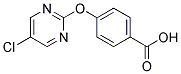 4-[(5-CHLOROPYRIMIDIN-2-YL)OXY]BENZOIC ACID Struktur