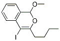 3-BUTYL-4-IODO-1-METHOXY-1H-ISOCHROMENE Struktur