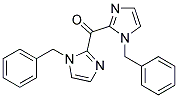 BIS-(1-BENZYL-1H-IMIDAZOL-2-YL)-METHANONE Struktur