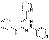 N-PHENYL-6-PYRIDIN-2-YL-2-PYRIDIN-4-YLPYRIMIDIN-4-AMINE Struktur