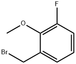 3-FLUORO-2-METHOXYBENZYL BROMIDE Struktur