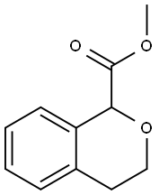 METHYL 3,4-DIHYDRO-1H-ISOCHROMENE-1-CARBOXYLATE Struktur